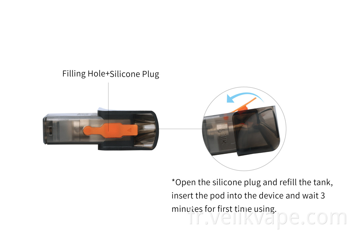  Veiik Brand Refillable Vape Pie